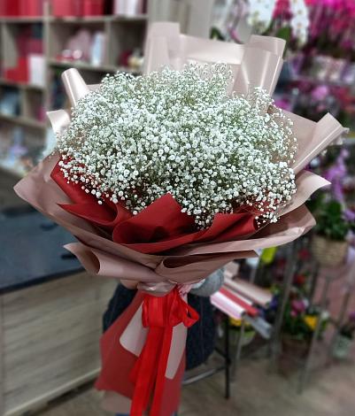 Букет цветов из: Гипсофила в Искитиме