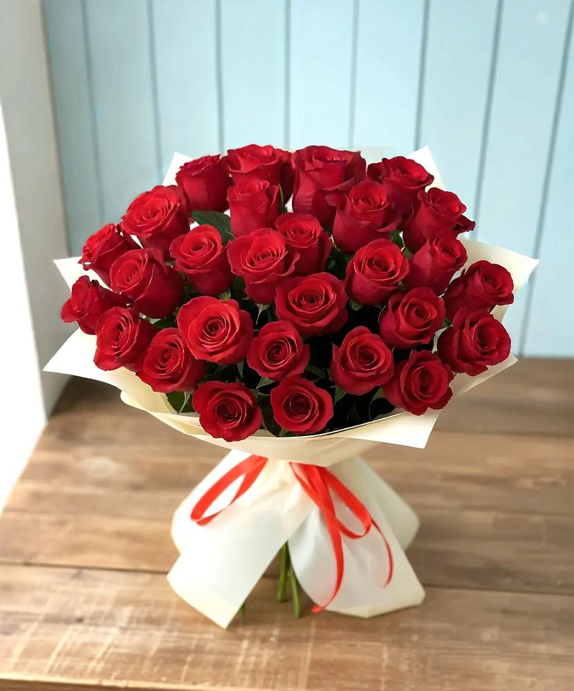Букет 29 Красных роз в Искитиме
