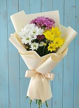 Букет цветов из:  Хризантемы #REPLACE_PRED# Искитиме
