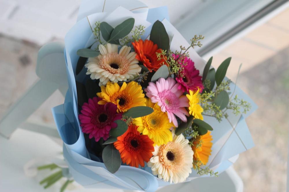 Букет цветов из: Герберы в Искитиме