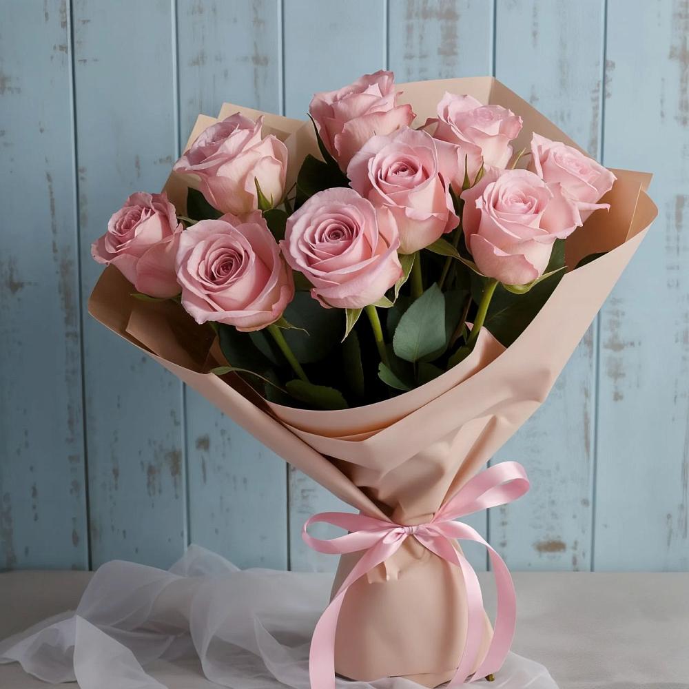 Букет цветов из: Розы в Искитиме