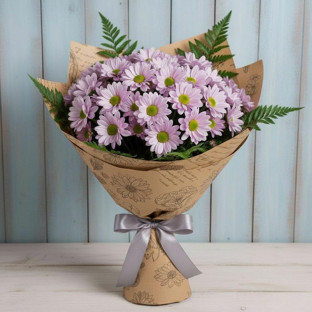 Букет цветов из: Хризантемы в Искитиме
