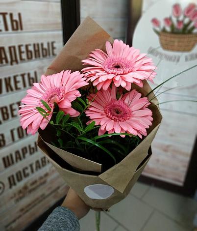 Букет цветов из: Герберы в Искитиме
