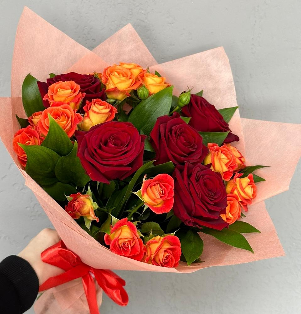 Букет Любовь и восторг в Искитиме