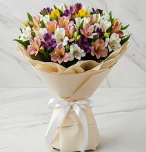 Букет цветов из:  Альстромерии #REPLACE_PRED# Искитиме