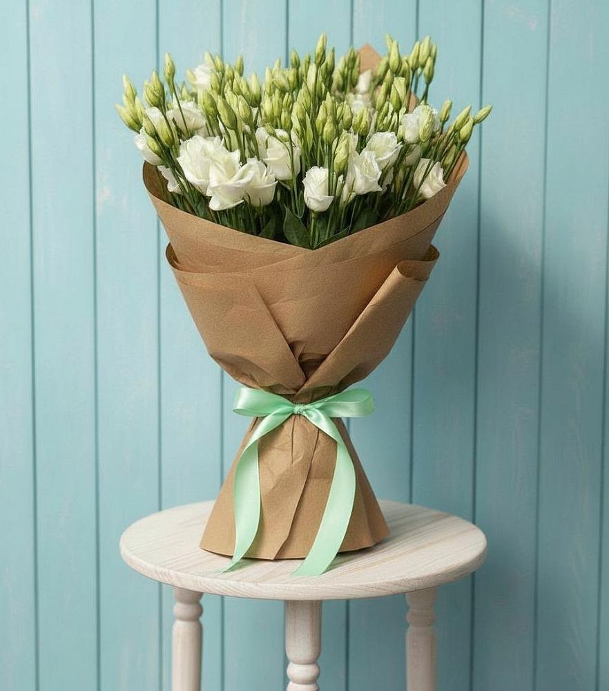 Букет цветов из: Лизиантусы в Искитиме