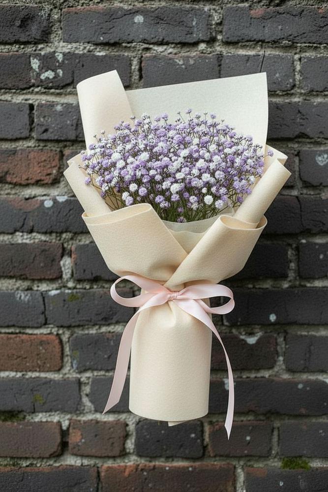 Букет цветов из: Гипсофила в Искитиме