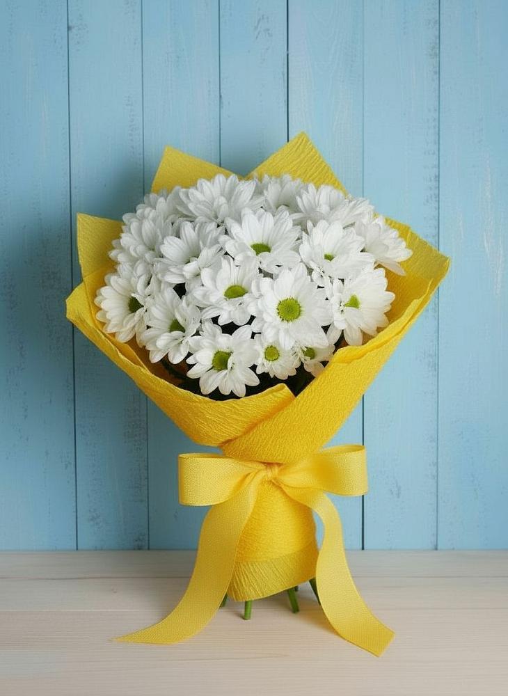 Букет цветов из: Хризантемы в Искитиме
