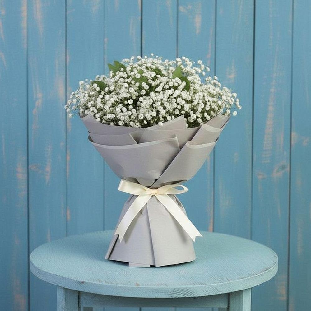 Букет цветов из: Гипсофила в Искитиме