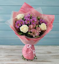 Букет цветов из:  Герберы в Искитиме