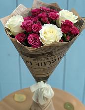 Букет цветов из:  Розы в Искитиме