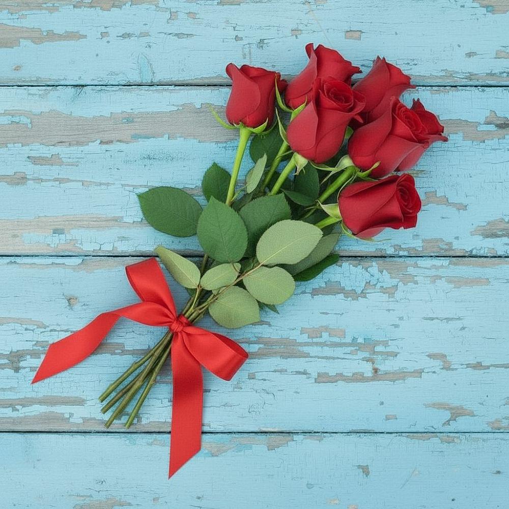 Букет Красные розы в Искитиме