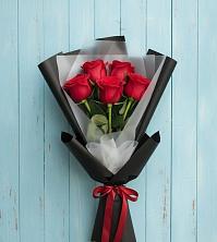Букет цветов из:  Розы в Искитиме