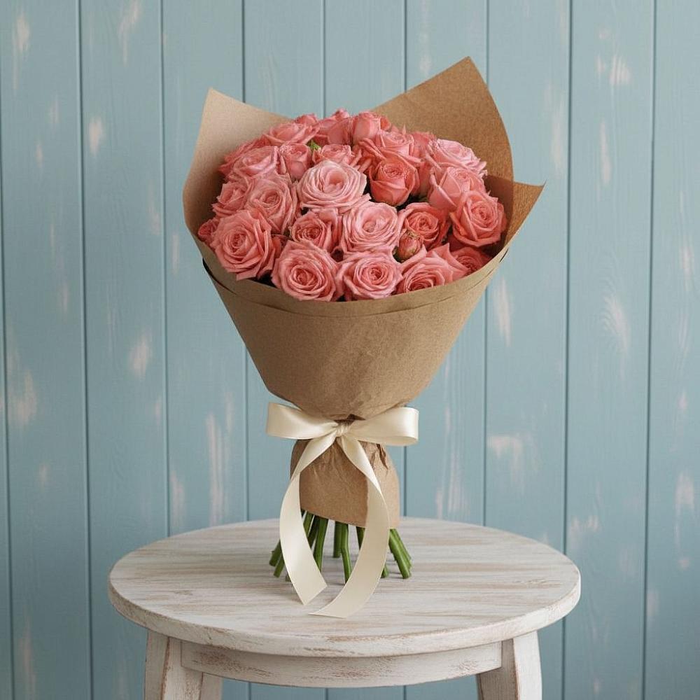 Букет цветов из: Розы в Искитиме