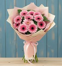 Букет цветов из:  Герберы в Искитиме